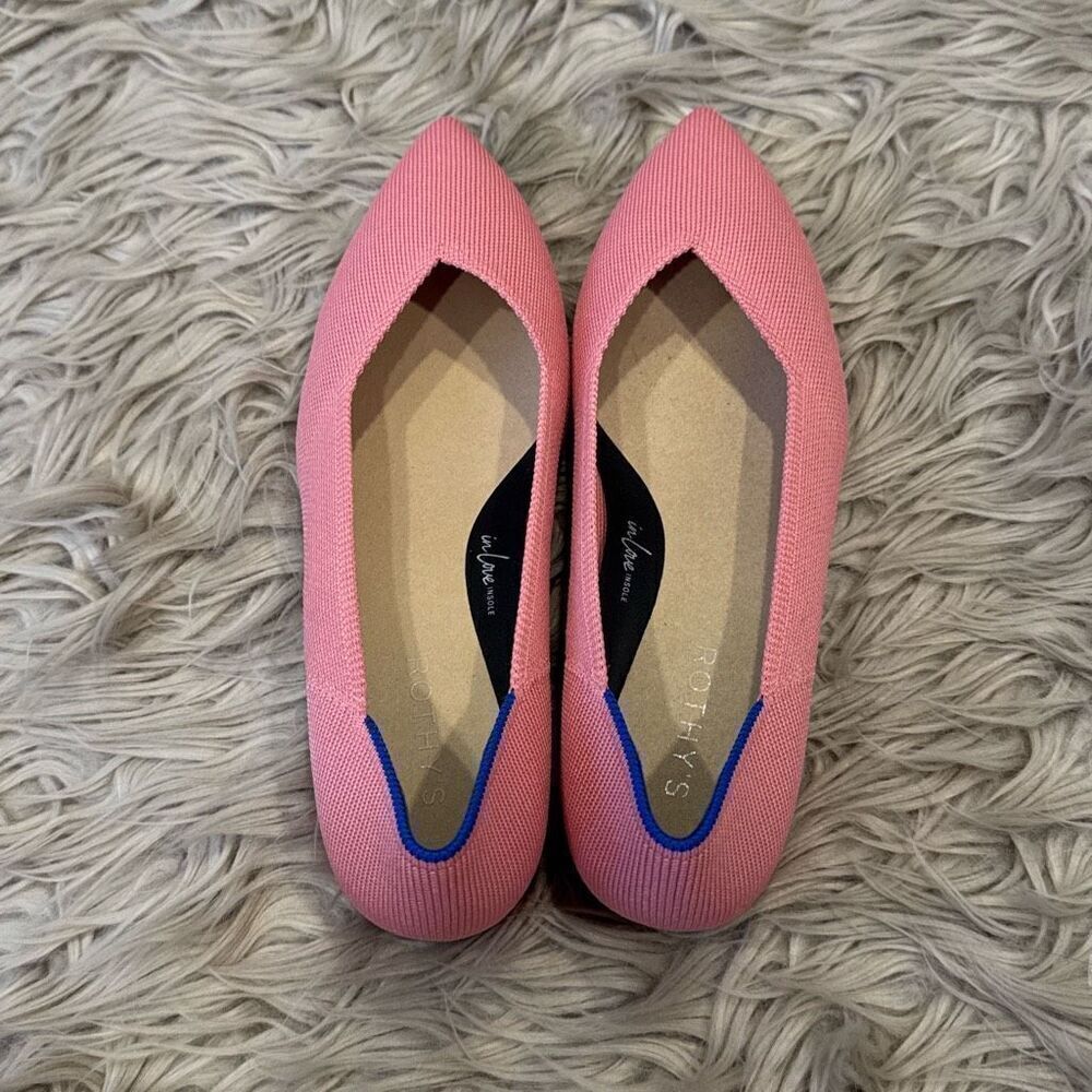 Rothy’s the high point tulip shoes size 9 NEW - Picture 5 of 12